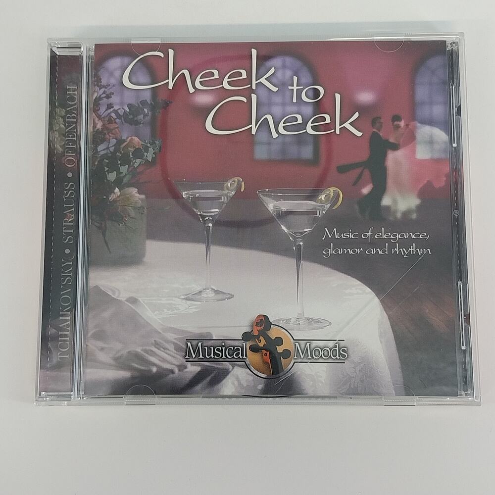 Cheek To Cheek Musical Moods CD Classical Ballroom Waltz Instrumental 1998 Vtg
